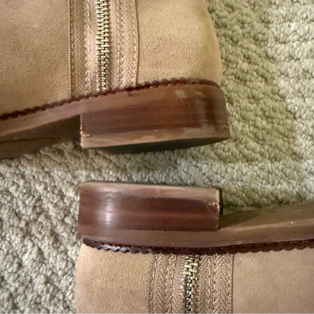 Franco Sarto Halford Booties size 6 Oak Suede - Picture 13 of 14